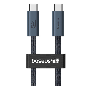 Kabel szybkiego ładowania USB-C do USB-C Baseus Flash 2 240W 1m (czarny) - 7