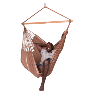  La Siesta Habana chocolate kingsize hammock chair - 2