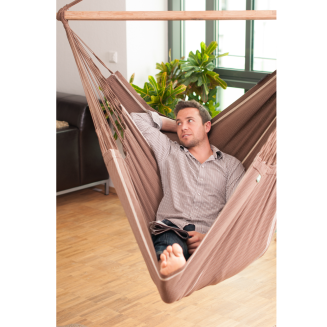  La Siesta Habana chocolate kingsize hammock chair - 4