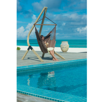  La Siesta Habana chocolate kingsize hammock chair - 8