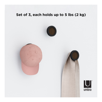  Umbra Hub Black-Walnut hangers 3 pcs. - 10