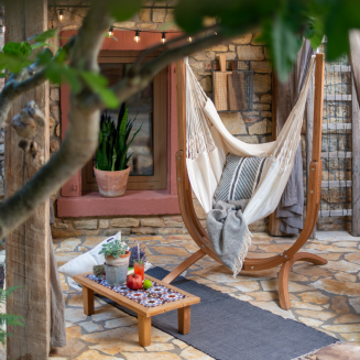  La Siesta Cumbia Organic Latte hanging seat - 5