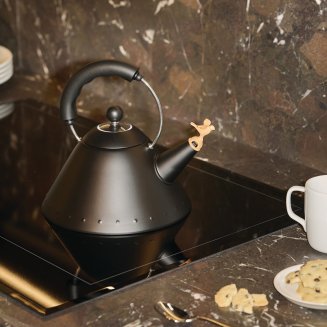 Czajnik z gwizdkiem Alessi 9093 2l czarny - 3