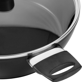 Patelnia gęboka ceramiczna z pokrywą Henckels by Zwilling Breeze 28 cm - 3