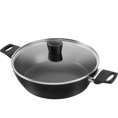 Patelnia gęboka ceramiczna z pokrywą Henckels by Zwilling Breeze 28 cm