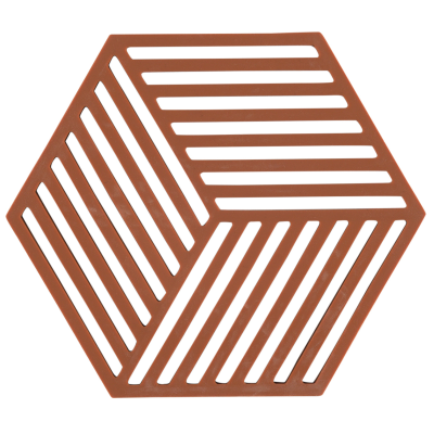  Zone Denmark Hexagon Terracotta Dish Mat 16x14 cm