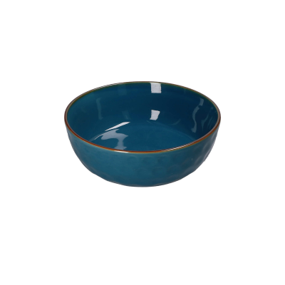 Rose&Tulipani | Set of 4 Concerto Blu Avio salad bowls - Navy blue, 20 cm