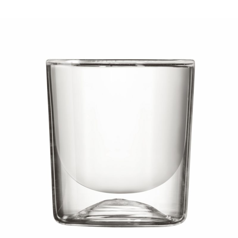 Guzzini Gocce double-wall glass 270 ml 2 pcs