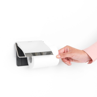  Brabantia ReNew Brilliant Steel toilet paper holder - 8