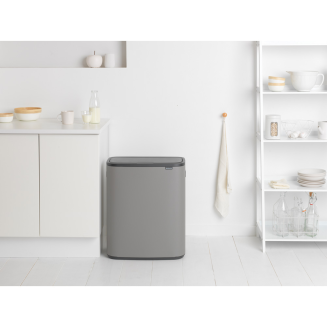 Brabantia Bo Touch Bin 2x30l mineral gray - 10