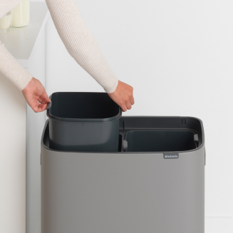 Brabantia Bo Touch Bin 2x30l mineral gray - 6