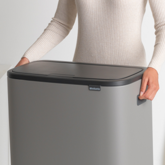 Brabantia Bo Touch Bin 2x30l mineral gray - 8