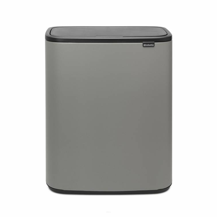 Brabantia Bo Touch Bin 2x30l mineral gray