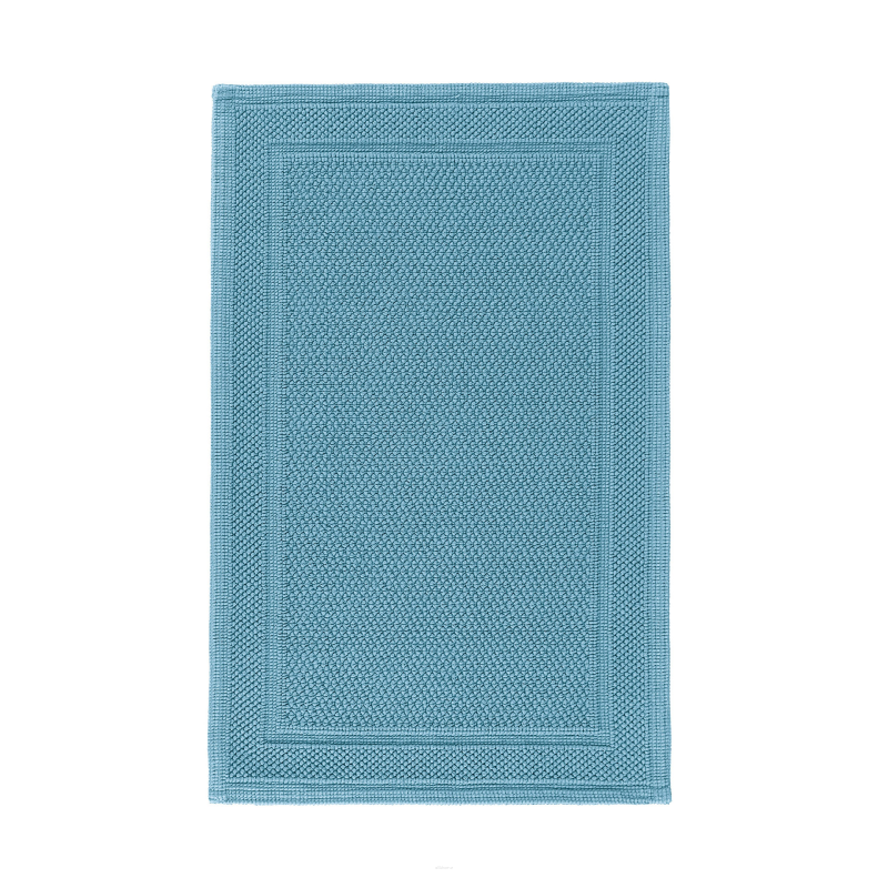  Graccioza Bee Waffle Petrol bathroom rug 50x80 cm
