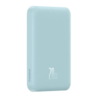 Powerbank BASEUS Magnetic Mini 5000mAh 20W USB-C (niebieski) - 4