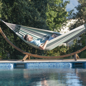  La Siesta Modesta olive double hammock - 4
