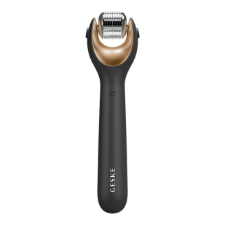 Roller do mezoterapii igłowej twarzy 9w1 Geske z Aplikacją (szary) - 4