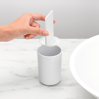  Brabantia ReNew White toothbrush cup - 6