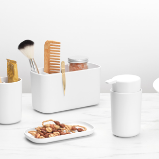  Brabantia ReNew White toothbrush cup - 8