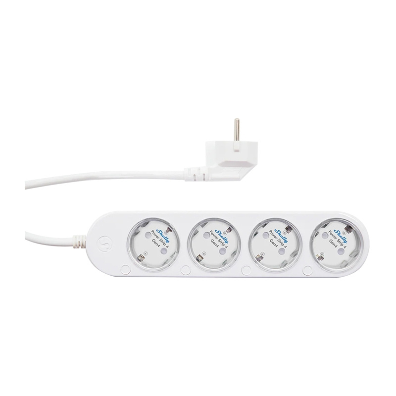 Inteligentna Listwa zasilająca 12A Shelly Power Strip 4 Gen4 Zigbee/Matter