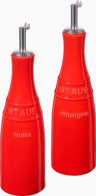  Staub oil and vinegar set - 250 ml, Red