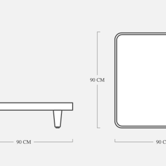  Fatboy Paletti Table Light Gray garden table - 4