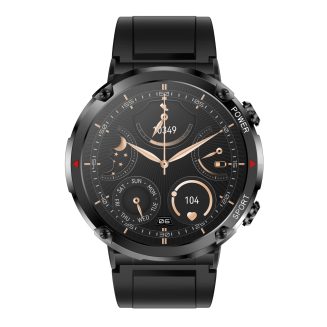 Smartwatch Gravity GT21-1+ Czarny Pasek Silikonowy - 5