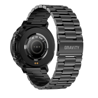 Smartwatch Gravity GT21-1+ Czarny Pasek Silikonowy - 6