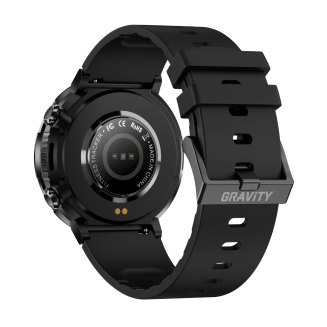 Smartwatch Gravity GT21-1+ Czarny Pasek Silikonowy - 7