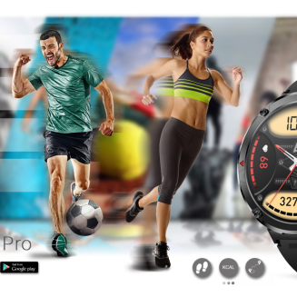 Smartwatch Gravity GT21-1+ Czarny Pasek Silikonowy - 15