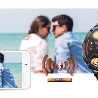 Smartwatch Gravity GT21-1+ Czarny Pasek Silikonowy - 20