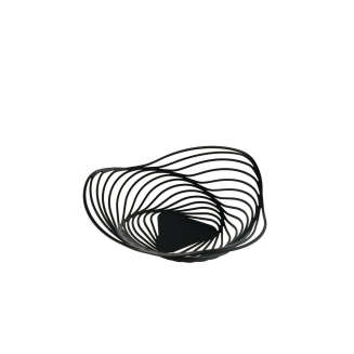 Alessi Trinity fruit platter, black, 26 cm - 3