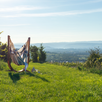  La Siesta Udine Outdoor Sea Salt hammock chair with stand - 4