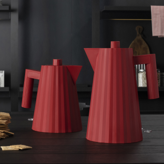 Alessi Plisse electric kettle red 1.7l - 2