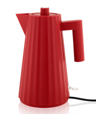 Alessi Plisse electric kettle red 1.7l