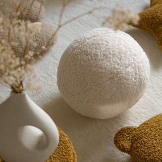 Wigiwama Ball Pillow Cream White - 7