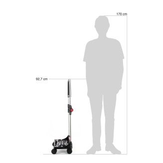 Wózek zakupowy Rolser One Tweed T-Shop Negro - 8