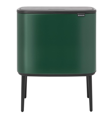 Brabantia Bo Touch Bin 11+11+11l green