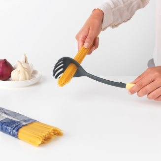  Brabantia Tasty+ Vanilla Yellow spaghetti spoon with measuring cup - 5