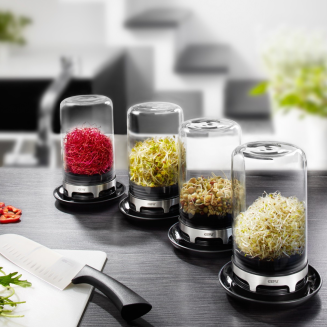  Glass greenhouse container for Gefu BIVITA sprouts - 3