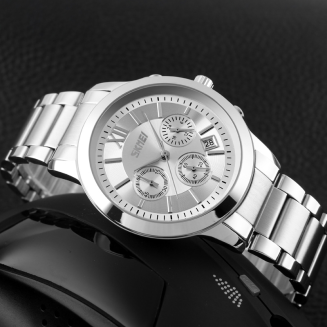 Zegarek Męski Skmei 9097SI + BOX - 4