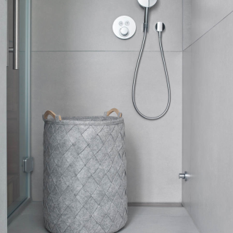  Aquanova Amy Silver Gray laundry basket - 3