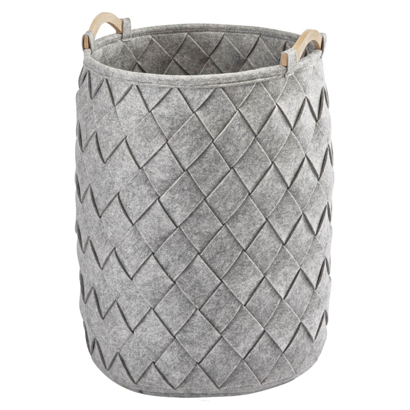  Aquanova Amy Silver Gray laundry basket