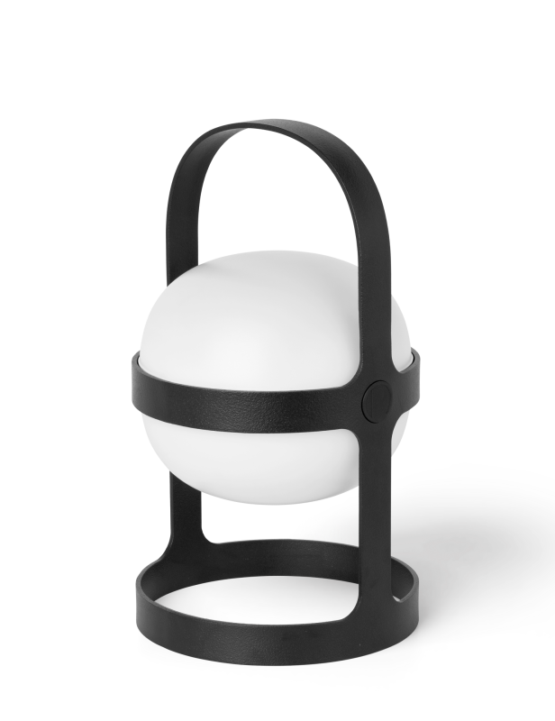 Solar lamp z USB Rosendahl Soft Spot Black 25 cm
