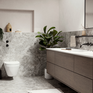  Zone Denmark Rim Black Double Wall Hanger - 2