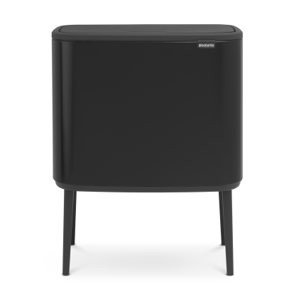 Brabantia Bo Touch Bin 23+11l, matte black