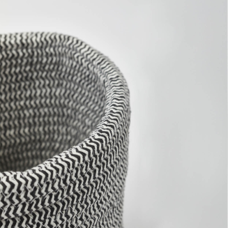 Aquanova Rena Black&white basket 7l - 2