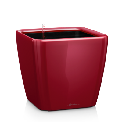  Lechuza Quadro Premium LS 21 flowerpot | 28 | 35 | 43 | 50 red gloss