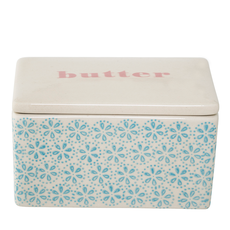  Bloomingville Patrizia Blue butter dish