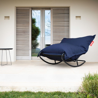  Fatboy Rock n Roll black rocking chair for poufs - 9